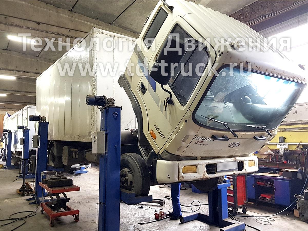 Ремонт и замена КПП Hyundai HD120